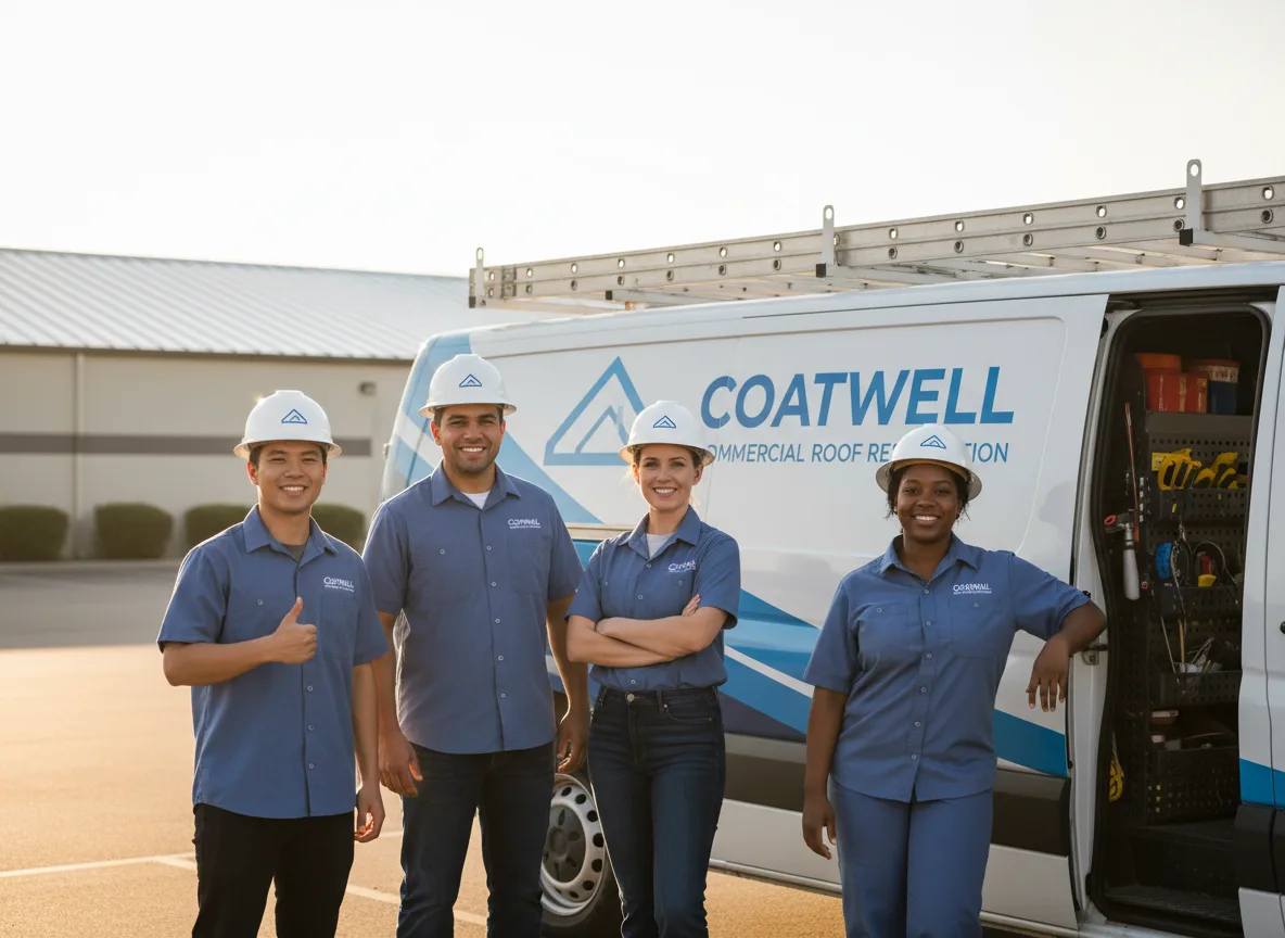 Commercial roof coating company in Lawton, IA